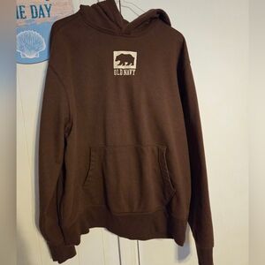 Old Navy French Roast Men's Hoodie Size Large